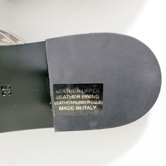 NEW AGL REI Leather Pointed Toe Mule - Picture 8 of 8